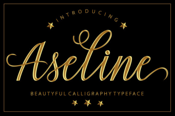 Aseline Font: A Modern Script for Makers