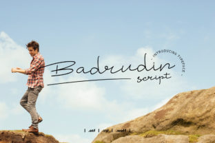 Badrudin Font: Authentic Handwritten Charm