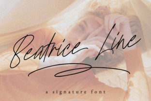 Beatrice Line: A Handwritten Typeface for Editorial Design