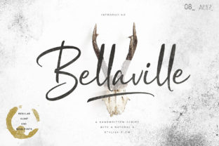 Bellavile: The Handwritten Font for Bold Branding