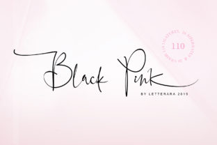 Black Pink Family Font: Elevate Your Brand Identity