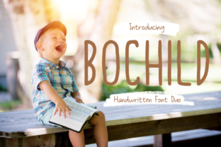 Bochild Duo: A Whimsical Handwriting Font for Crafters