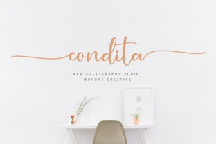 Condita Font Review: A Fresh Handwritten Typeface