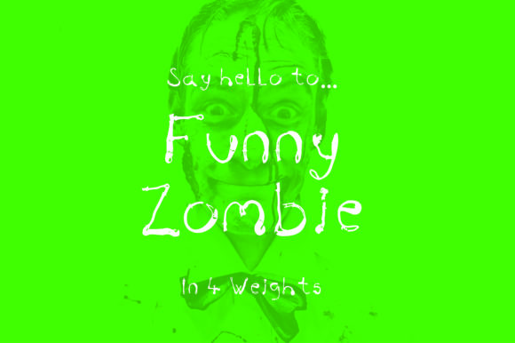 Funny Zombie Font: A Bold Choice for Branding