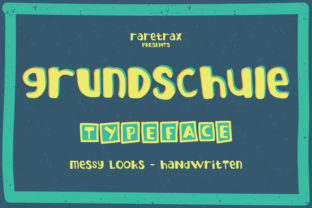 Grundschule: A Handwritten Typeface for Warm Editorial Design