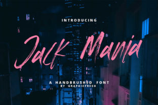 Jack Mania Font Review for Web Design