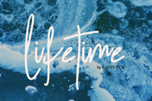 Lifetime Font: A Handwritten Typeface for Makers