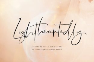 Lightheartedly Font Review for Modern Branding