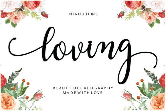 Loving Font: A Typeface for Warm Branding