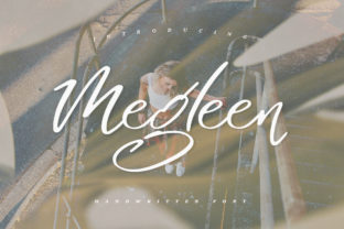 Megleen Font: Bold Signature Style for Branding