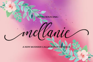 Mellanie: A Modern Script Font for Web Design