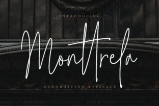 Monttrela: A Handwritten Font for Editorial Design