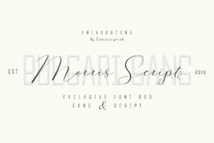 Morris Duo: A Bold Typeface for Campaign Design