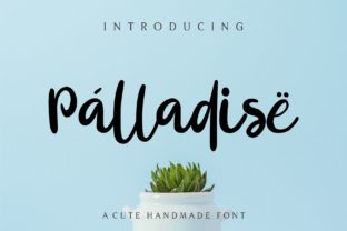 Palladise: The Handwritten Font for Makers
