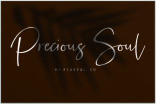 Precious Soul: A Handwritten Font for Authentic Branding