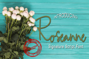 Roseanne: A Handwritten Typeface for Editorial Grace