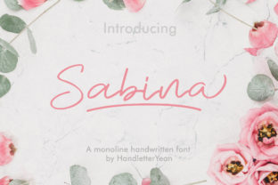 Sabina Font: Elevate Web Design with Elegant Script