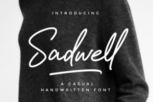 Sadwell: A Fresh Script Font for Crafters