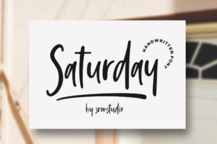 Saturday Vibes: A Fresh Hand-Lettering Font for Web