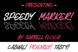 Speedy Marker Font: A Designer’s Take