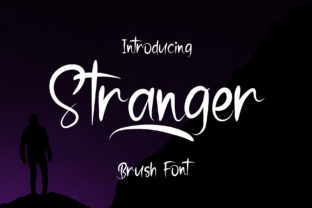 Stranger: A Unique Handwritten Font for Editorial Design