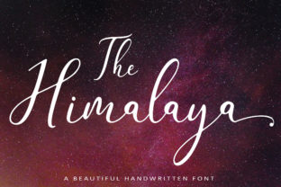 The Himalaya Font for Handmade Brands