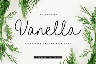 Vanella: The Handwritten Font for Romantic Branding