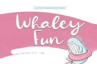 Whaley Fun: A Playful Handwritten Font for Crafters