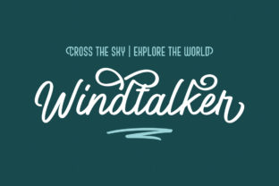 Windtalker: A Script Font for Modern Web Design